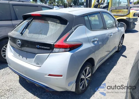 2022 Nissan Leaf S Plus z USA, uszkodzony, nr VIN 1N4BZ1BV6NC550974